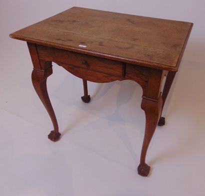 Table d'appoint anglaise à plateau rectangulaire...