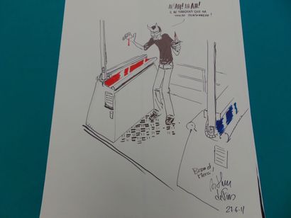 NEUVIÈME ART
Lot de quatorze dessins (généralement...