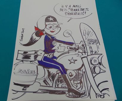 NEUVIÈME ART
Lot de quatorze dessins (généralement...