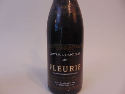 BEAUJOLAIS
Red, four bottles:

- (CHIROUBLES),...