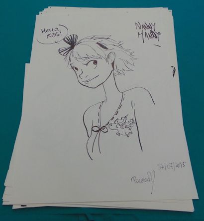 NEUVIÈME ART
Lot de quinze dessins (généralement...