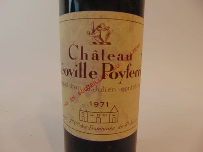 BORDEAUX (SAINT-JULIEN)
Rouge, Château Léoville-Poyferré,...