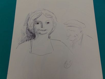 NEUVIÈME ART
Lot de quatorze dessins (généralement...