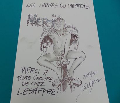 NEUVIÈME ART
Lot de quatorze dessins (généralement...