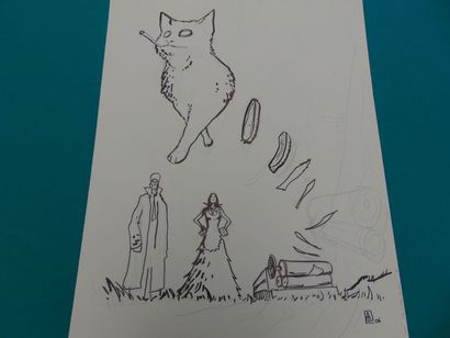 NEUVIÈME ART
Lot de quatorze dessins (généralement...