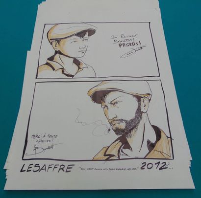 NEUVIÈME ART
Lot de quinze dessins (généralement...