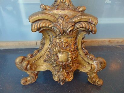 Pique-cierge tripode d'époque Napoléon III,...