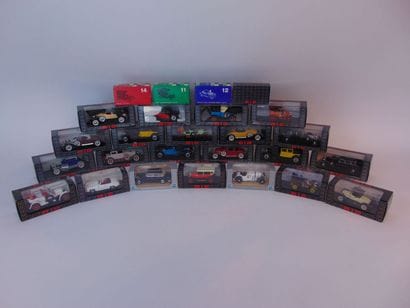 RIO (1/43)
Lot d'automobiles, vingt-six pièces...