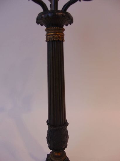 Candélabre d'époque Louis-Philippe à quatre...