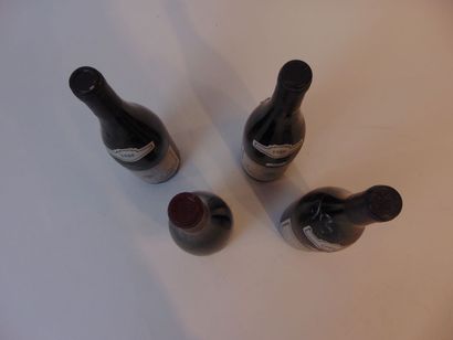 BOURGOGNE
Red, four bottles :

- (CHASSAGNE-MONTRACHET),...