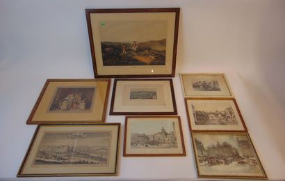 Varia d'estampes et de reproductions (petits...