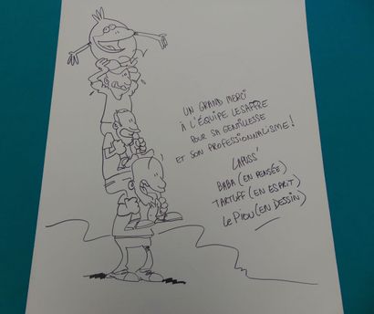NEUVIÈME ART
Lot de quatorze dessins (généralement...