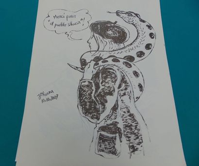 NEUVIÈME ART
Lot de quatorze dessins (généralement...
