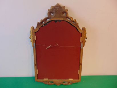 Miroir de style Régence, XXe, bois sculpté...