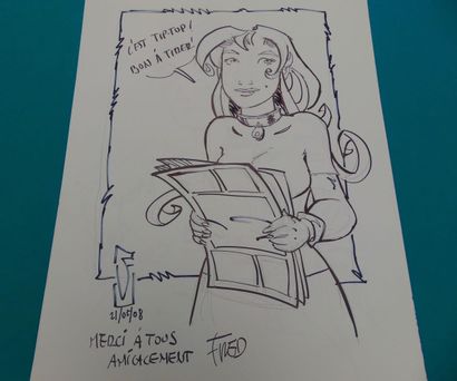 NEUVIÈME ART
Lot de quatorze dessins (généralement...