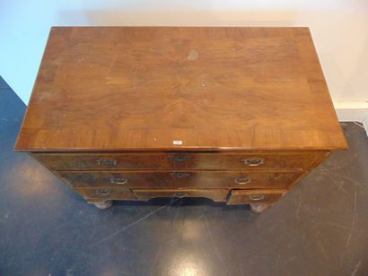 English chest of drawers opening with five...