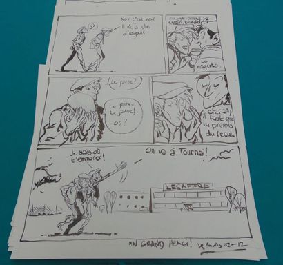 NEUVIÈME ART
Lot de quinze dessins (généralement...