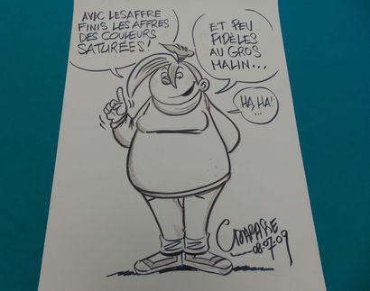 NEUVIÈME ART
Lot de quatorze dessins (généralement...