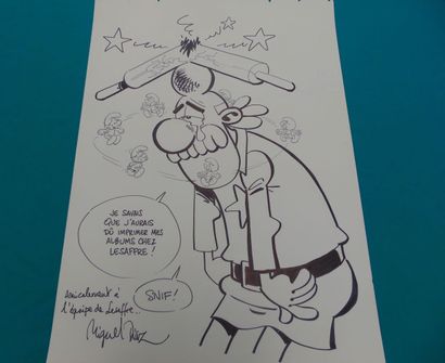 NEUVIÈME ART
Lot de quatorze dessins (généralement...