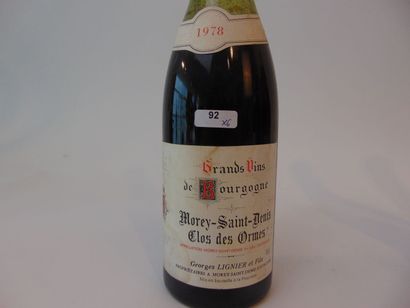 BOURGOGNE
Rouge et blanc, six bouteilles...