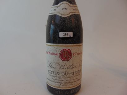 VALLÉE-DU-RHÔNE
Rouge et blanc, six bouteilles...