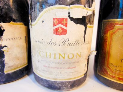 VAL-DE-LOIRE
Rouge, dix bouteilles :

- (CHINON),...