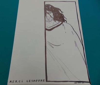 NEUVIÈME ART
Lot de quatorze dessins (généralement...