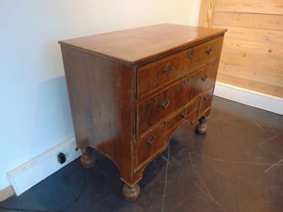 English chest of drawers opening with five...