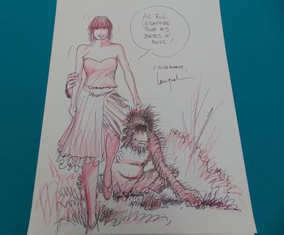 NEUVIÈME ART
Lot de quatorze dessins (généralement...