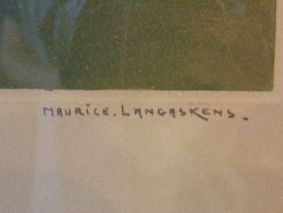 LANGASKENS Maurice (1884-1946)
