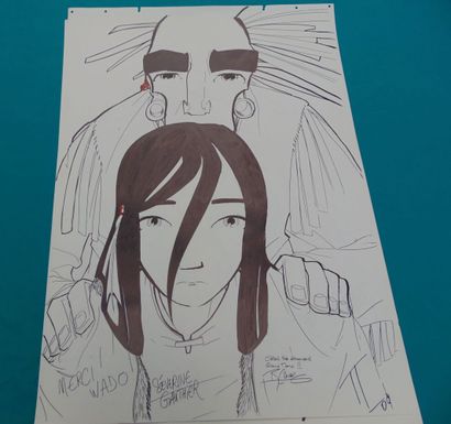 NEUVIÈME ART
Lot de quatorze dessins (généralement...
