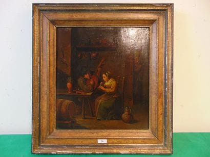 ÉCOLE FLAMANDE / TENIERS David dit le Jeune...
