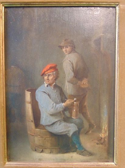 ÉCOLE FLAMANDE / TENIERS David dit le Jeune...