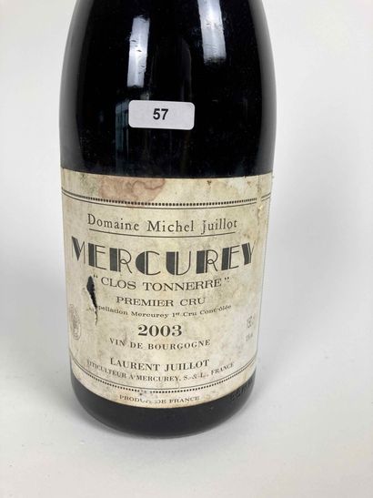 BOURGOGNE (MERCUREY)
Clos Tonnerre - Domaine...
