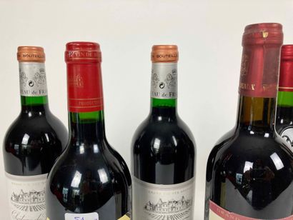 BORDEAUX
Lot de treize bouteilles (rouge)...