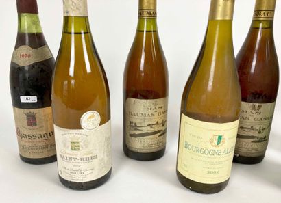 France
Lot de onze bouteilles :

- BOURGOGNE...