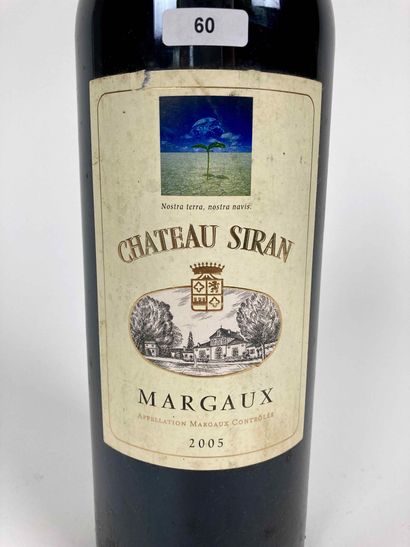 BORDEAUX (MARGAUX)
Château Siran 2005 (rouge),...