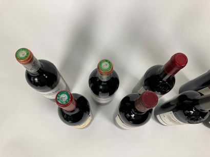 BORDEAUX
Lot de treize bouteilles (rouge)...