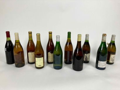 France
Lot de onze bouteilles :

- BOURGOGNE...
