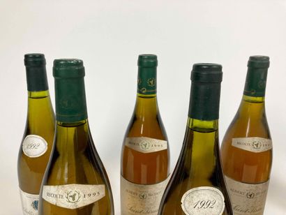 BOURGOGNE
Lot de dix bouteilles (blanc) :

-...