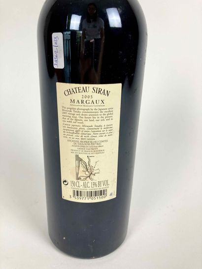 BORDEAUX (MARGAUX)
Château Siran 2005 (rouge),...