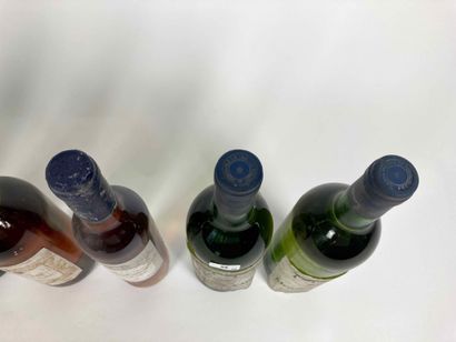 BORDEAUX
Lot de six bouteilles :

- Mouton-Cadet,...