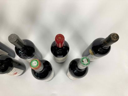 BORDEAUX
Lot de treize bouteilles (rouge)...