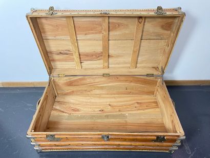 Trunk, early 20th century, wood, metal and...