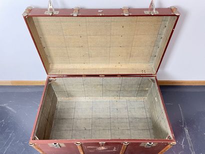 Trunk, early 20th century, wood, metal and...