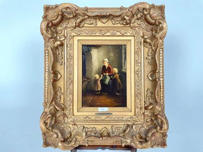 Two oils on panel:

- BLOMMERS Bernardus-Johannes...