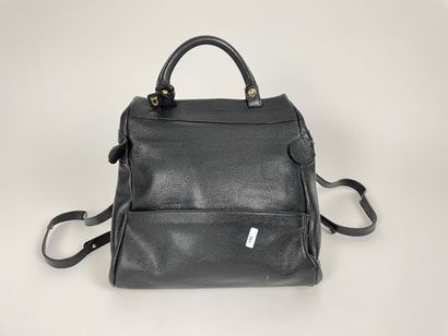DELVAUX - BRUXELLES
Black grained leather...