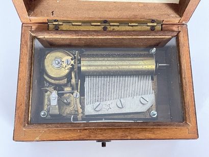 Small music box (two tunes), late 19th-early...