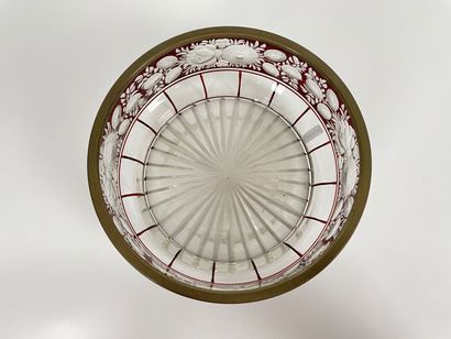 BOHEME
Cup with floral decoration, 19th-20th...