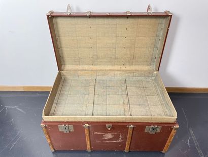 Trunk, early 20th century, wood, metal and...